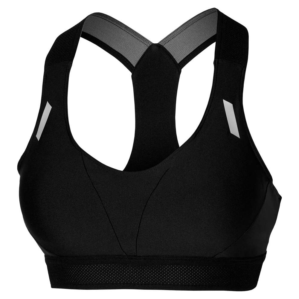 Mizuno TECH HIGH SUPPORT BRA Negro Mujer Talla M